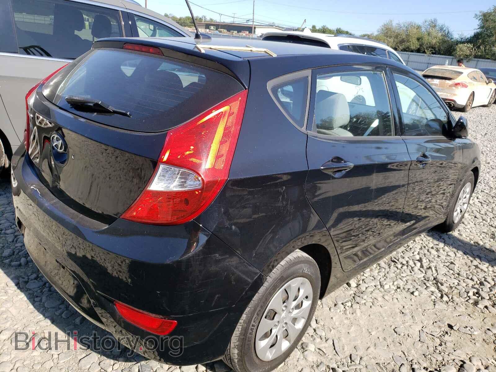 2017 HYUNDAI ACCENT - VIN: KMHCT5AE4HU306002 - Фото 4