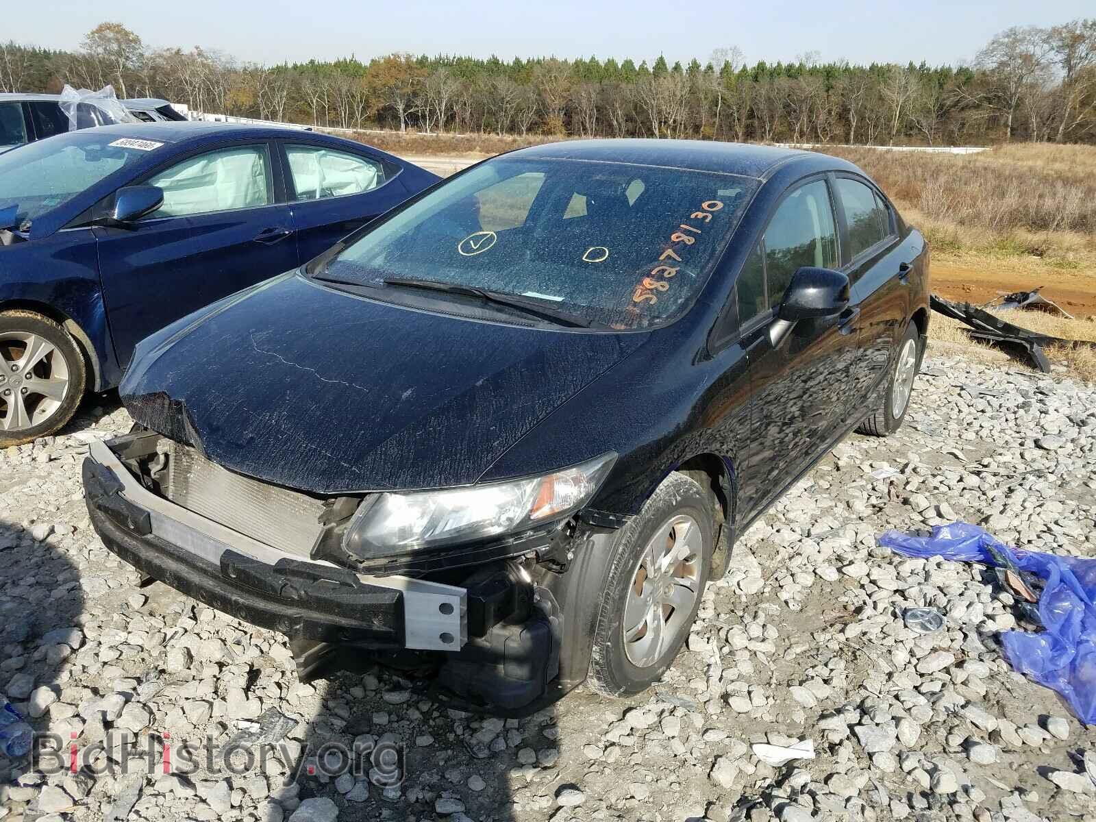 2013 HONDA CIVIC - VIN: 19XFB2F57DE012338 - Фото 2