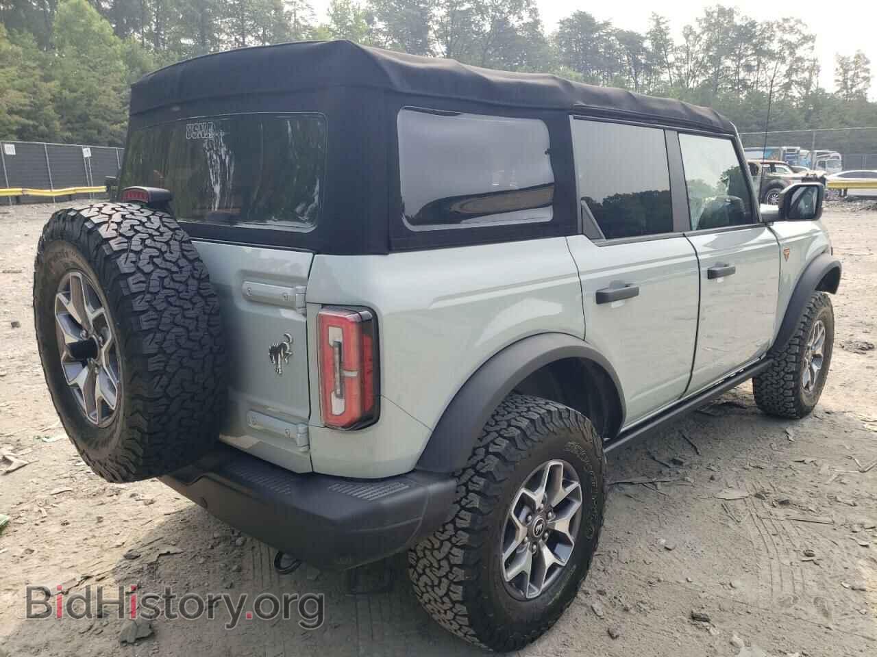 2022 FORD BRONCO - VIN: 1FMEE5DH0NLB83602 - Фото 3