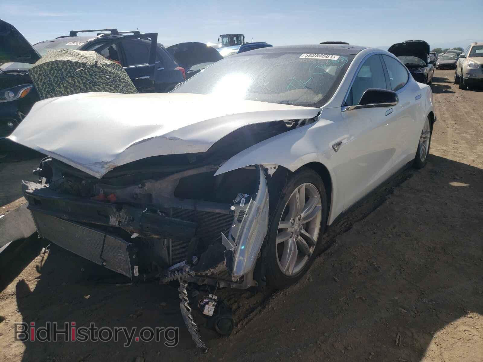 2013 TESLA MODEL S - VIN: 5YJSA1CN7DFP02679 - Photo 2