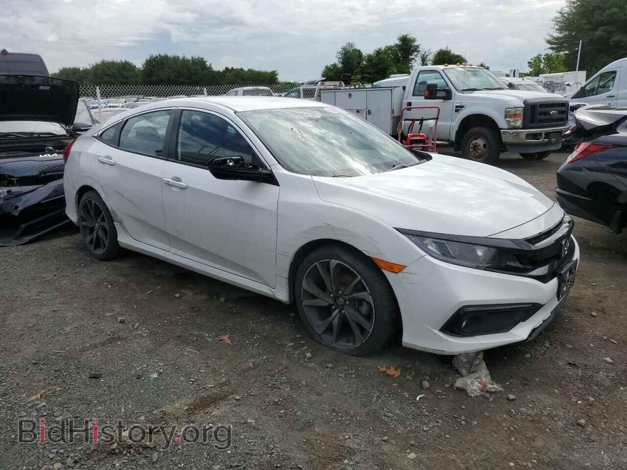 2021 HONDA CIVIC - VIN: 19XFC2F86ME203059 - Фото 4