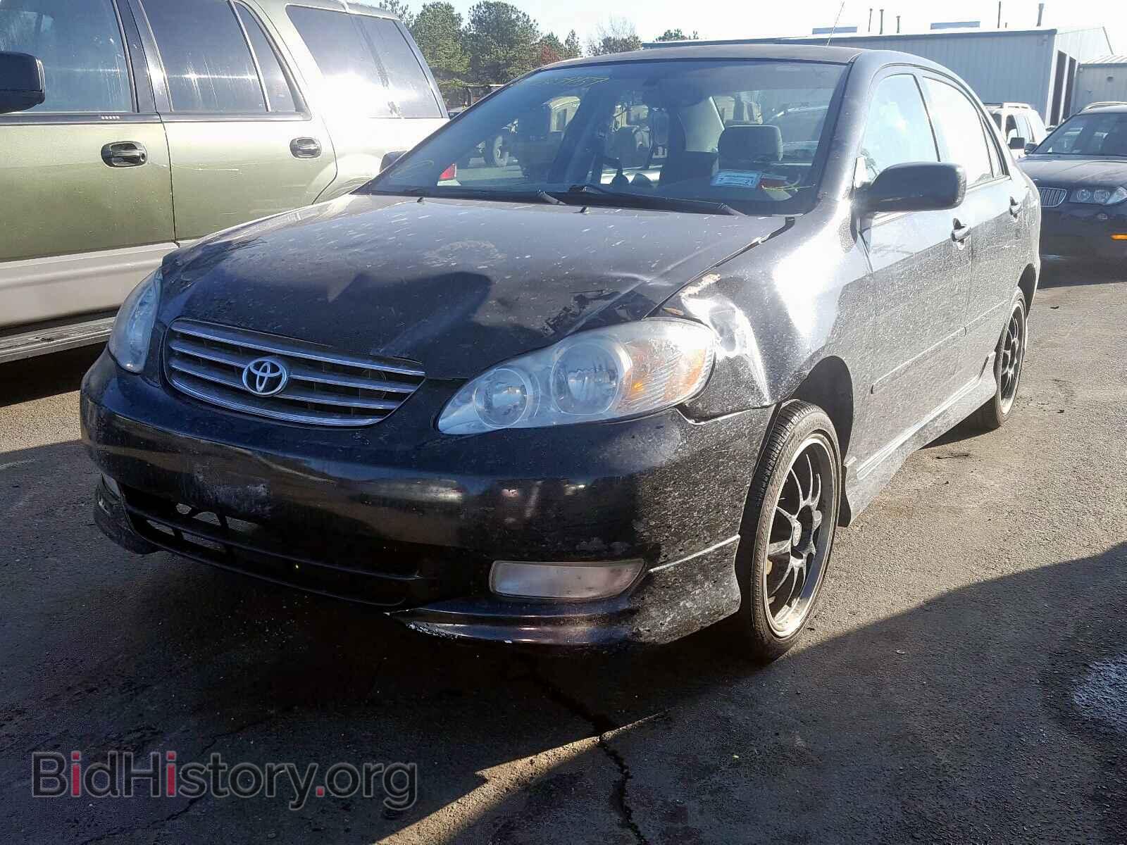 2003 TOYOTA COROLLA - VIN: 1NXBR32E23Z077468 - Фото 2