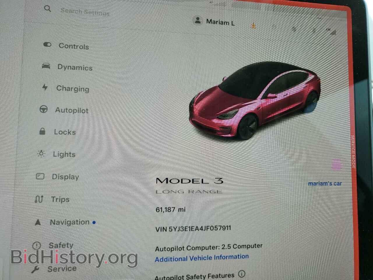 2018 TESLA MODEL 3 - VIN: 5YJ3E1EA4JF057911 - Photo 9