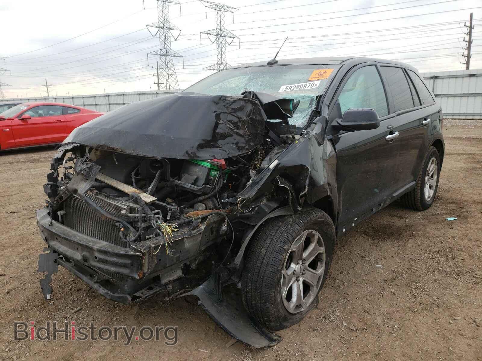 2011 FORD EDGE - VIN: 2FMDK3JC7BBB65532 - Фото 2
