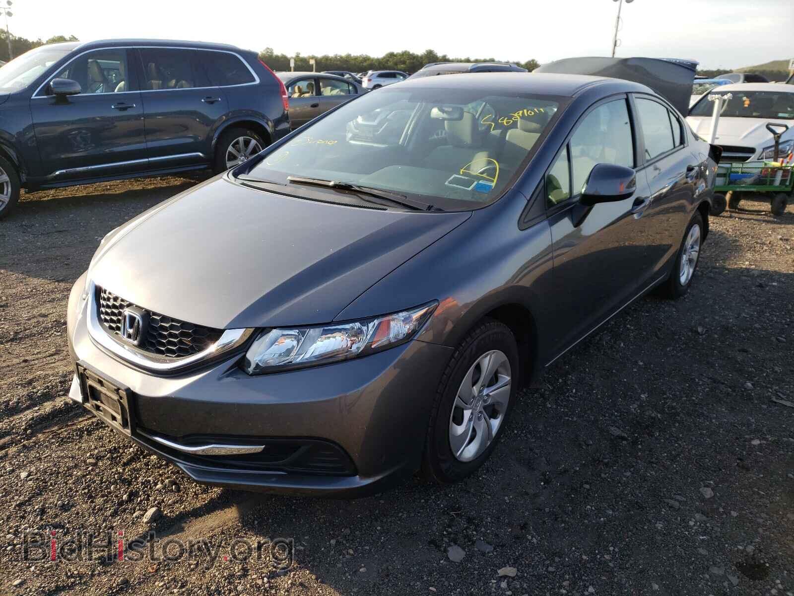 2013 HONDA CIVIC - VIN: 19XFB2F59DE260087 - Фото 2