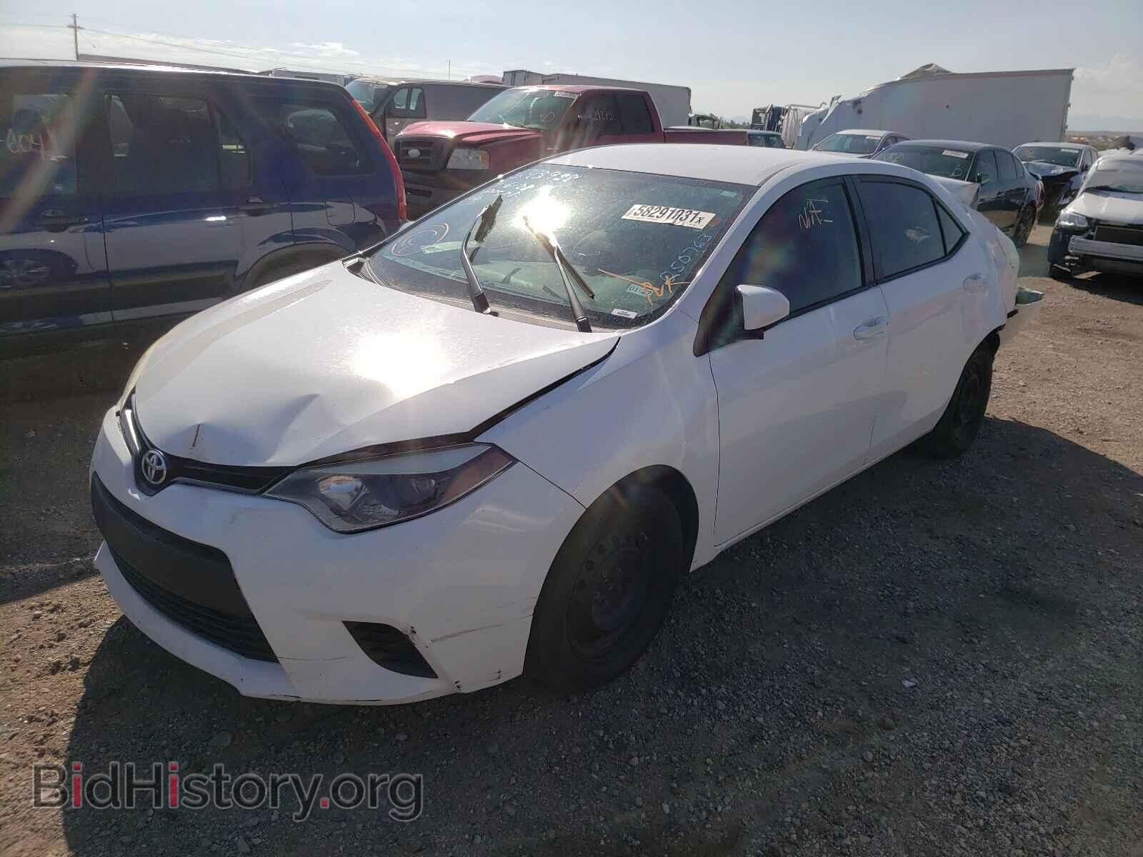 2014 TOYOTA COROLLA - VIN: 5YFBURHE5EP050763 - Фото 2