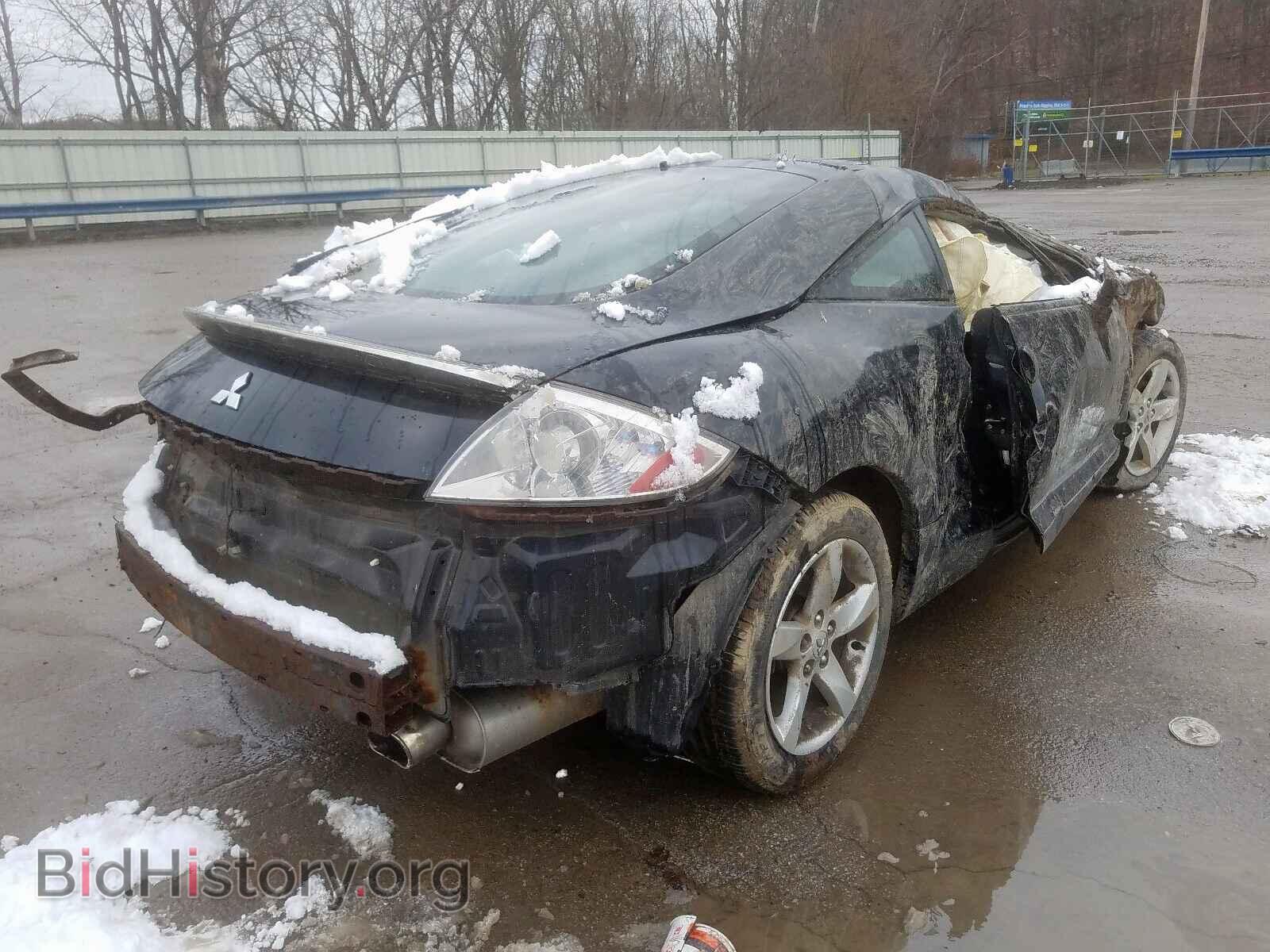 2007 MITSUBISHI ECLIPSE - VIN: 4A3AK34T07E045731 - Photo 4