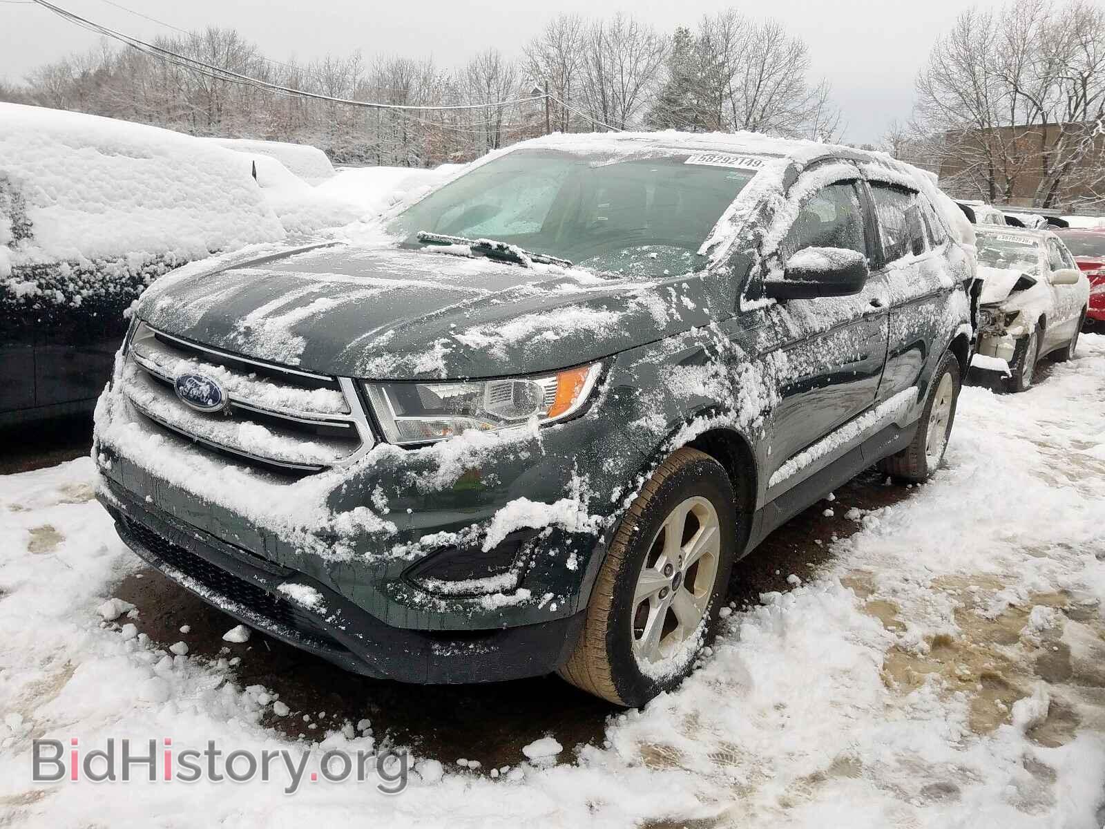 2015 FORD EDGE - VIN: 2FMTK3G92FBC40683 - Фото 2