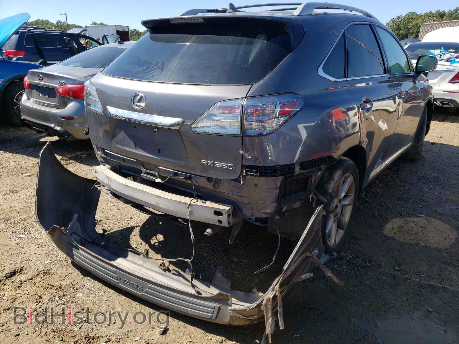 2012 LEXUS RX350 - VIN: 2T2BK1BA6CC124570 - Фото 4