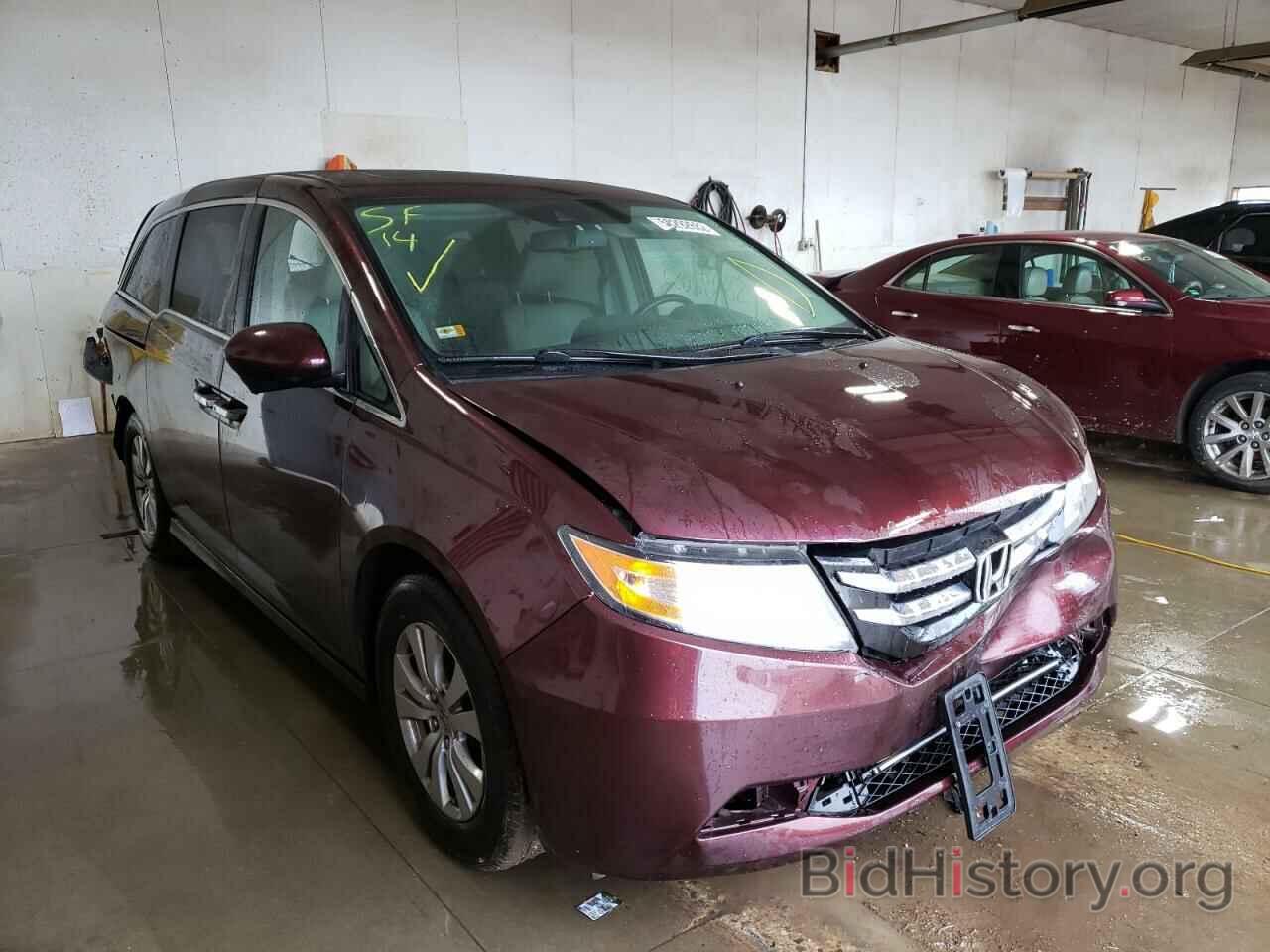 Фотография 5FNRL5H68EB137278 - HONDA ODYSSEY 2014