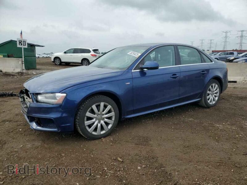 2015 Audi A4 Premium (VIN WAUDFAFL7FN035702) — photo 1 of 14, Copart, damage: front end