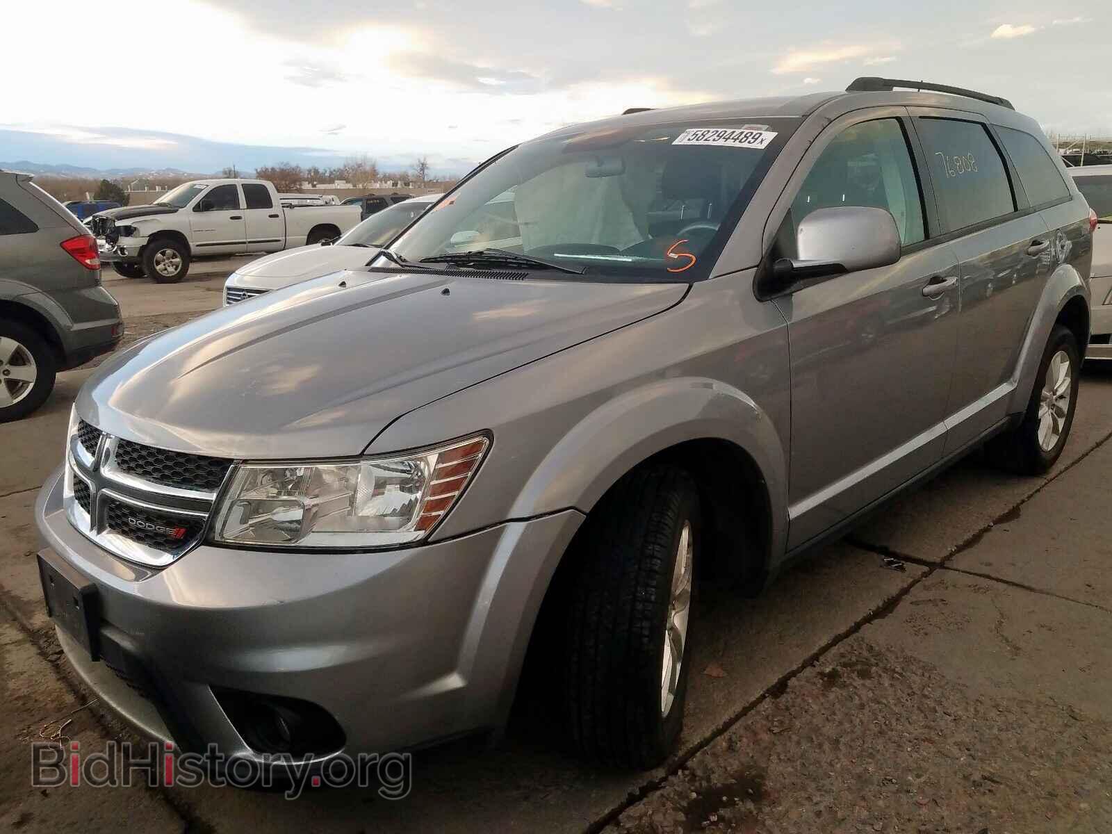 2015 DODGE JOURNEY - VIN: 3C4PDCBG9FT718253 - Фото 2