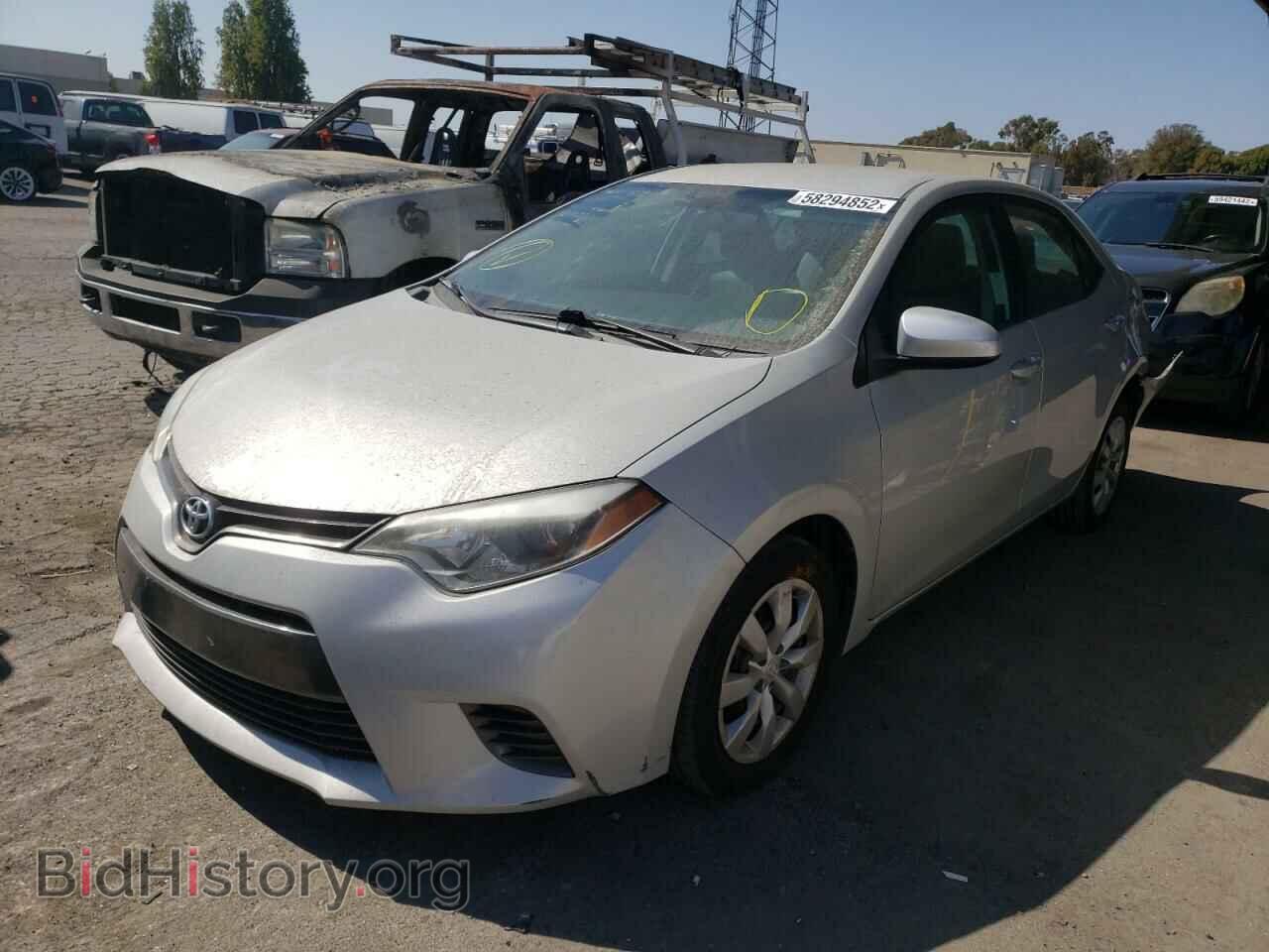 2015 TOYOTA COROLLA - VIN: 2T1BURHEXFC229351 - Фото 2