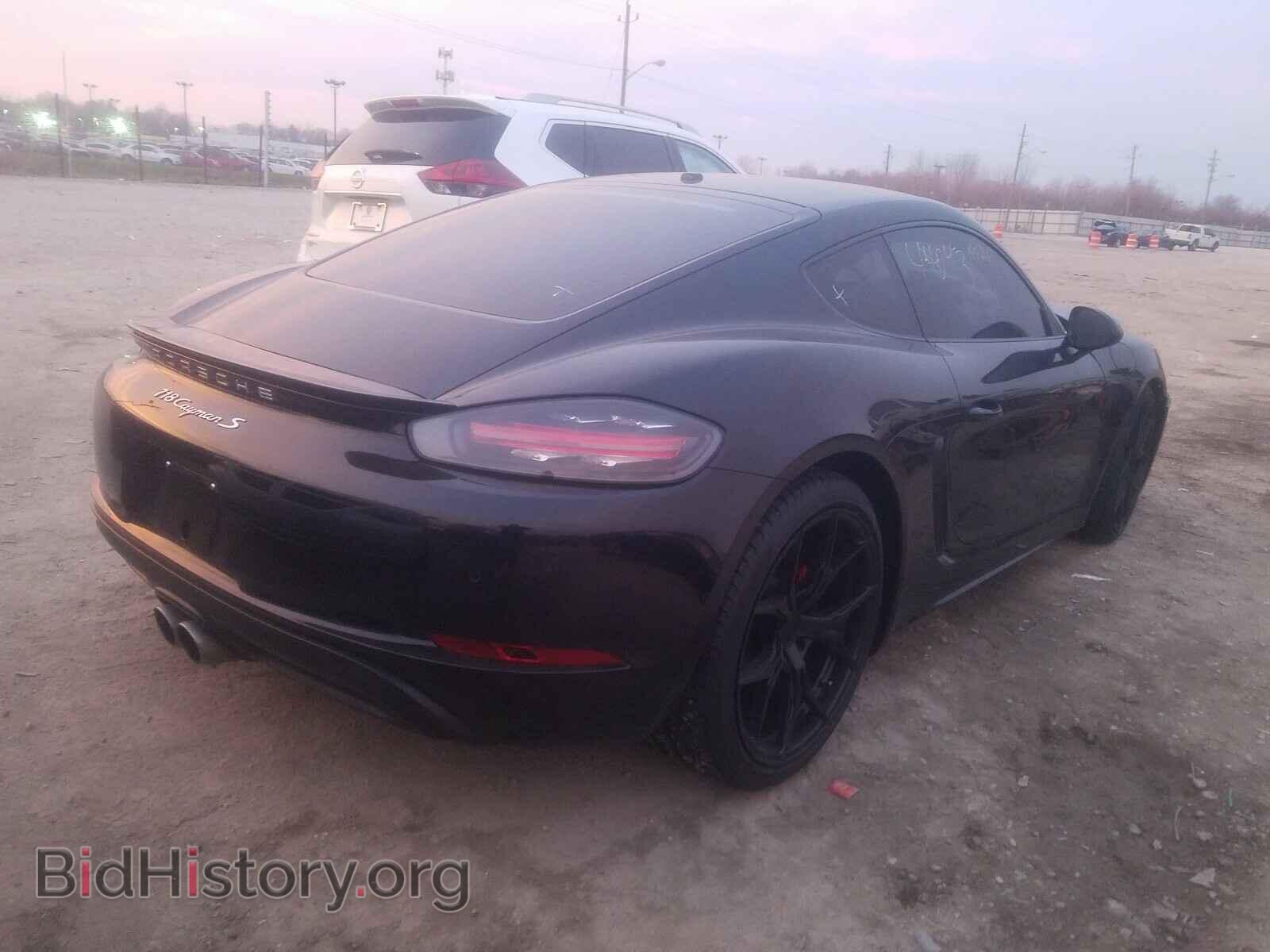 2017 PORSCHE CAYMAN - VIN: WP0AB2A88HS285996 - Фото 4