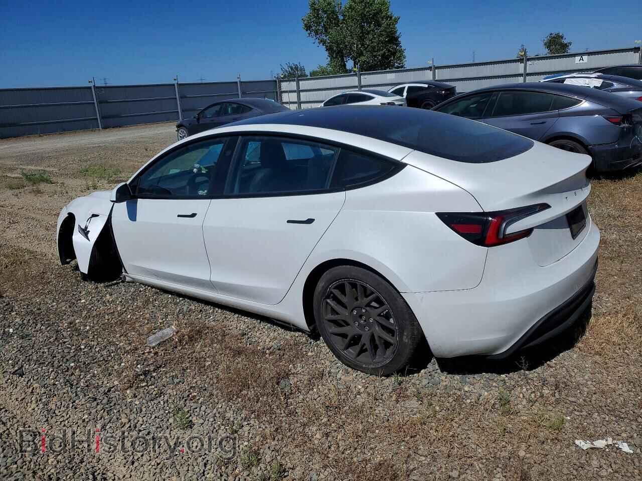 2024 TESLA MODEL 3 - VIN: 5YJ3E1EA3RF784856 - Photo 2