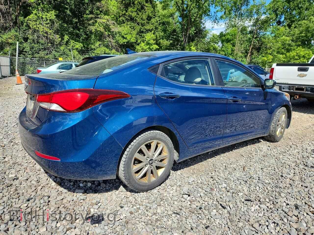 2014 HYUNDAI ELANTRA - VIN: KMHDH4AEXEU030159 - Фото 3