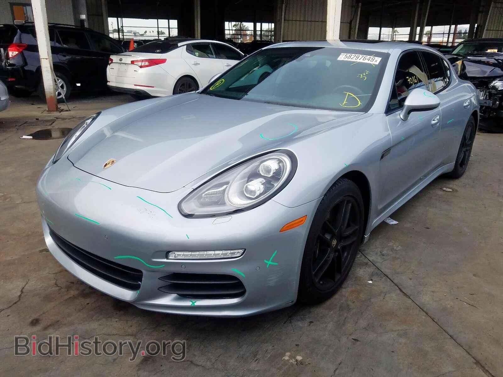 2014 PORSCHE PANAMERA - VIN: WP0AA2A7XEL014101 - Фото 2