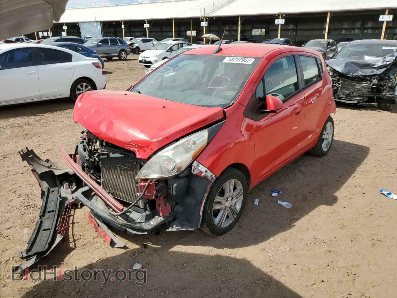 2014 CHEVROLET SPARK - VIN: KL8CD6S94EC511662 - Фото 2