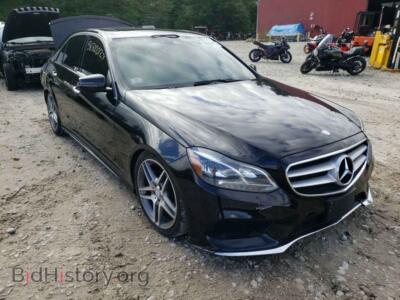 2015 Mercedes-Benz E-CLASS E 350 4MAT, черный — VIN WDDHF8JB1FB110526, Copart