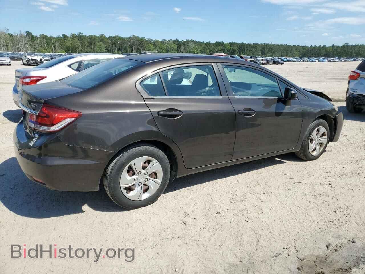 2014 HONDA CIVIC - VIN: 2HGFB2F50EH532095 - Фото 3