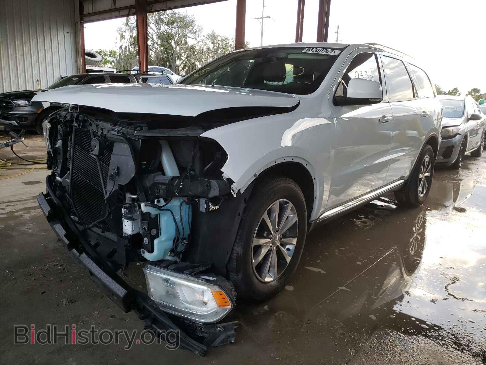 2016 DODGE DURANGO - VIN: 1C4RDHDG5GC459423 - Photo 2