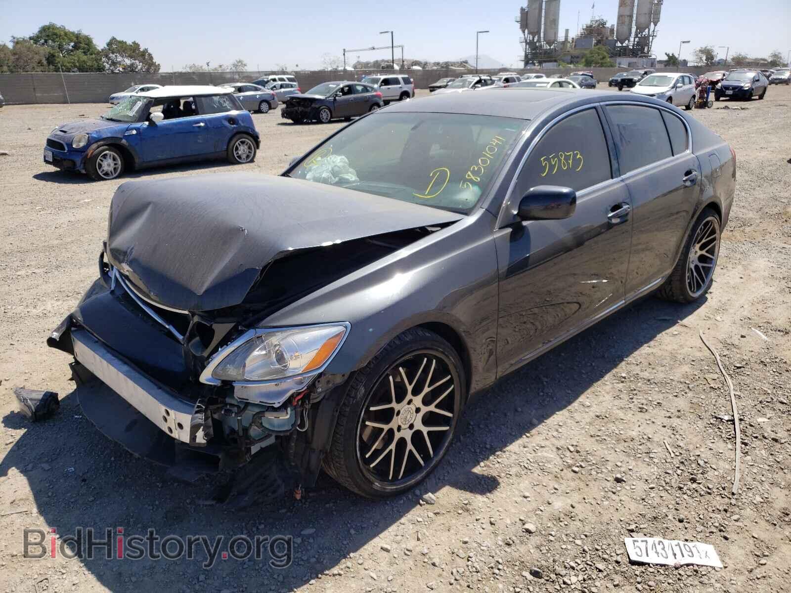2007 LEXUS GS350 - VIN: JTHBE96S270023487 - Фото 2