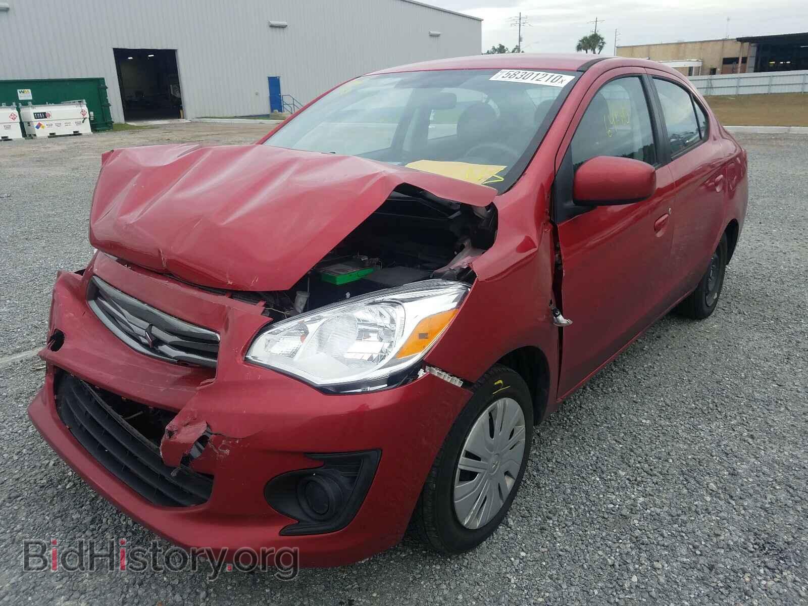 2017 MITSUBISHI MIRAGE - VIN: ML32F3FJ1HHF09347 - Фото 2