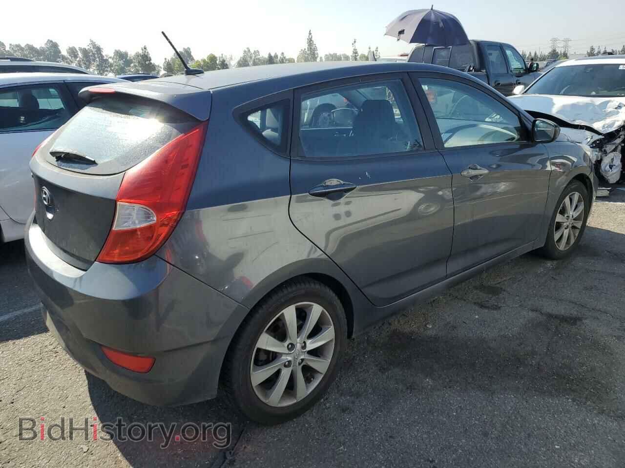 2012 HYUNDAI ACCENT - VIN: KMHCU5AE1CU018458 - Photo 3