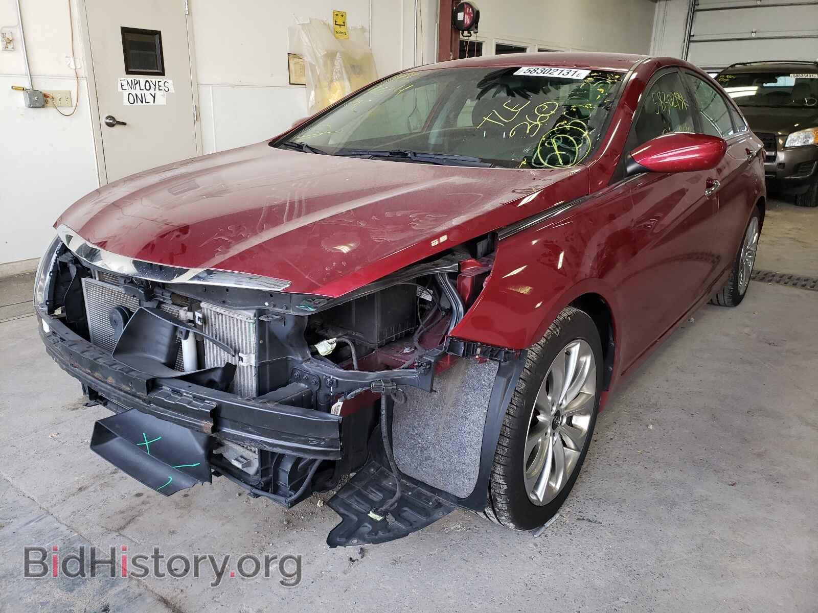 2012 HYUNDAI SONATA - VIN: 5NPEC4AB6CH445743 - Фото 2