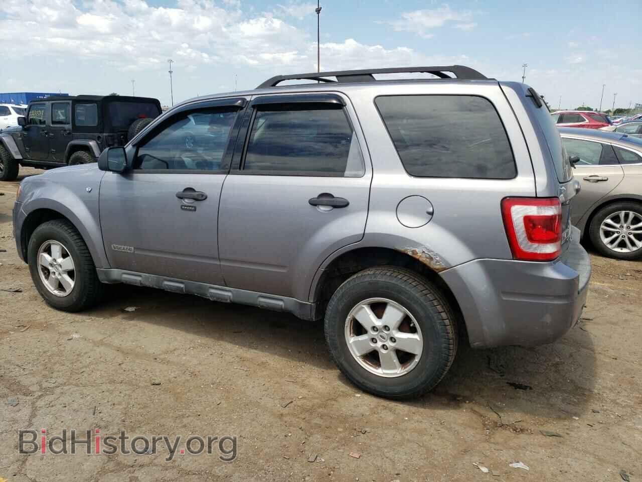 2008 FORD ESCAPE - VIN: 1FMCU03148KC72214 - Фото 2