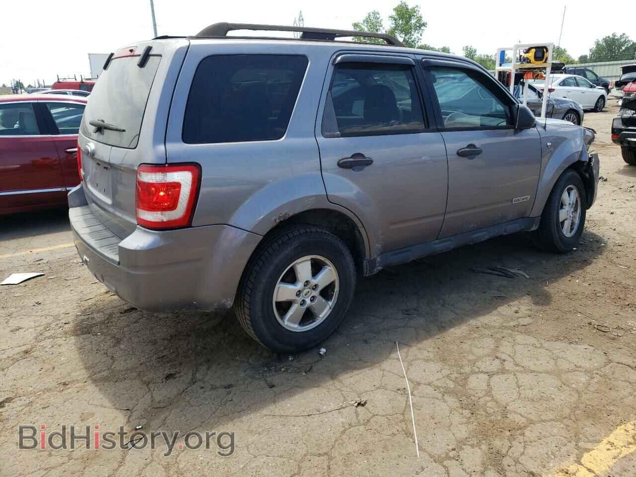 2008 FORD ESCAPE - VIN: 1FMCU03148KC72214 - Фото 3