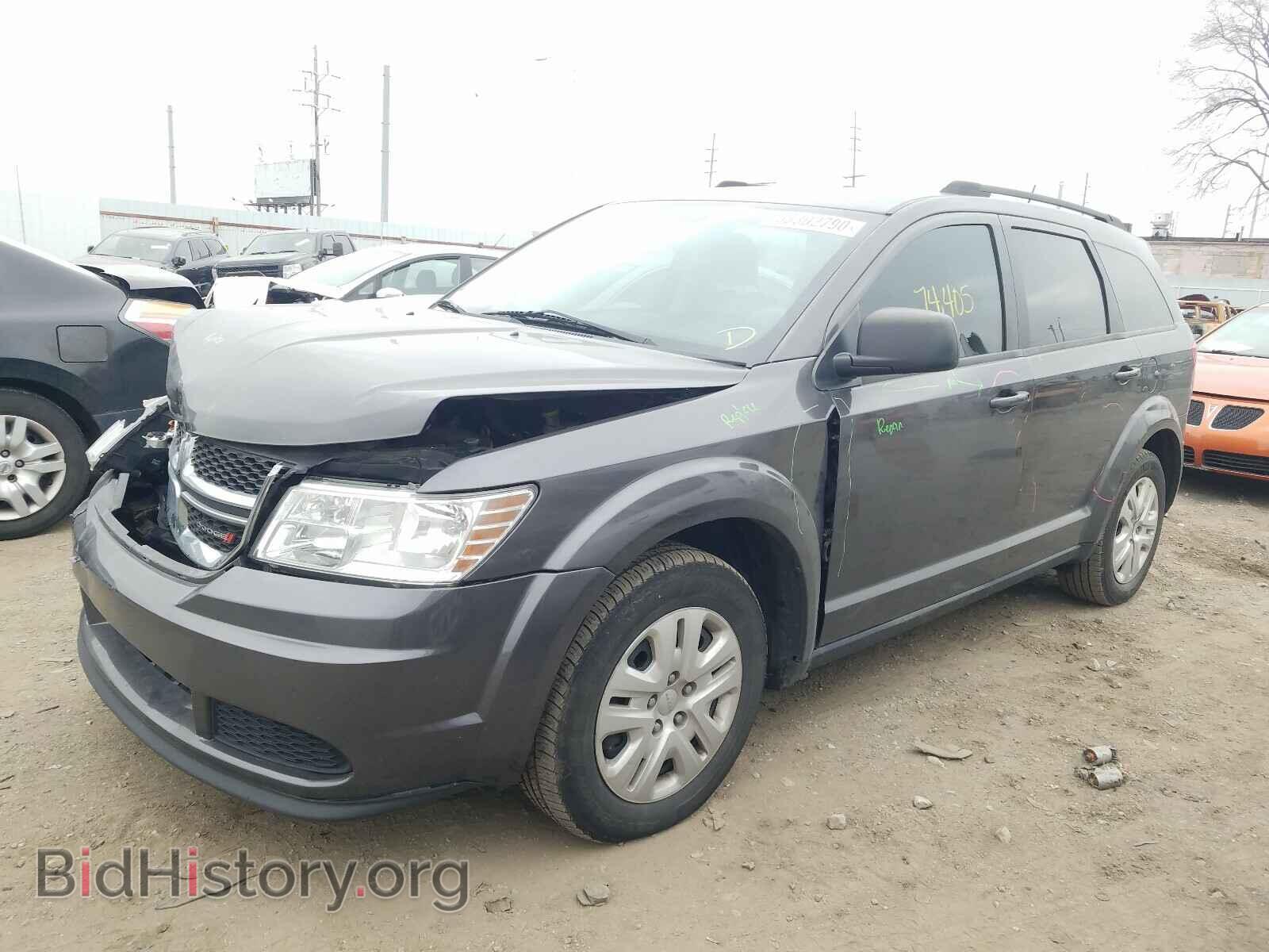 2017 DODGE JOURNEY - VIN: 3C4PDCAB9HT683013 - Фото 2