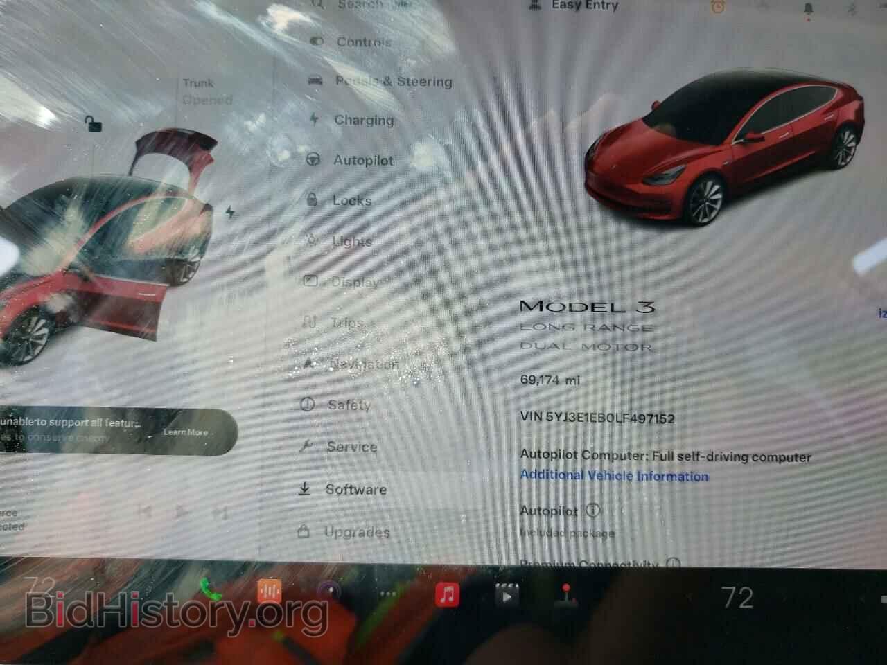2020 TESLA MODEL 3 - VIN: 5YJ3E1EB0LF497152 - Фото 9