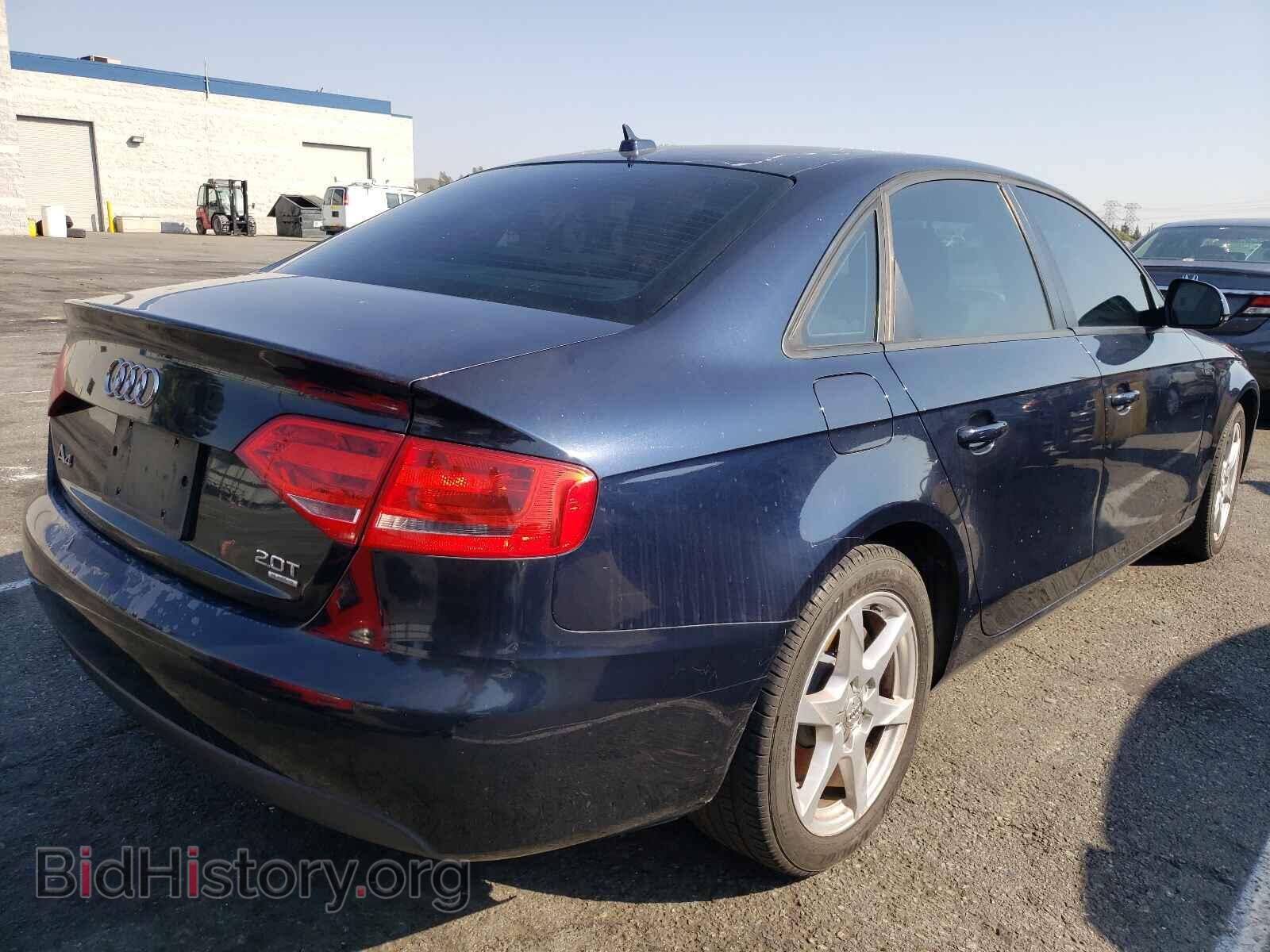 2009 AUDI A4 - VIN: WAULF78K99N031125 - Фото 4