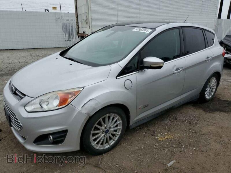 2015 Ford CMAX Premium SEL (VIN 1FADP5CU3FL101538) — фото 1 из 12, Copart, повреждение: передняя часть
