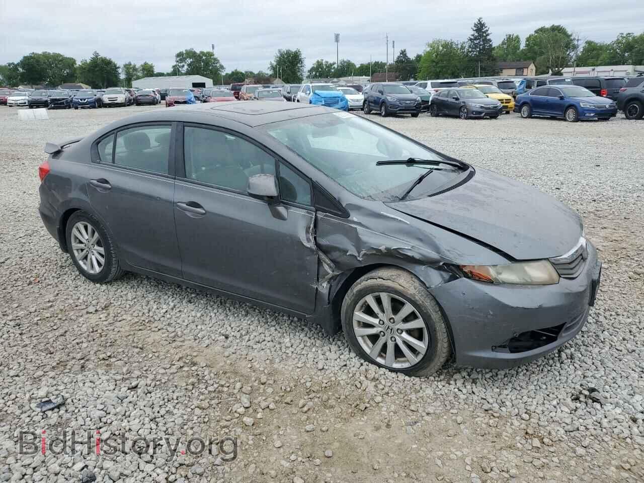 2012 HONDA CIVIC - VIN: 2HGFB2F96CH506505 - Фото 4