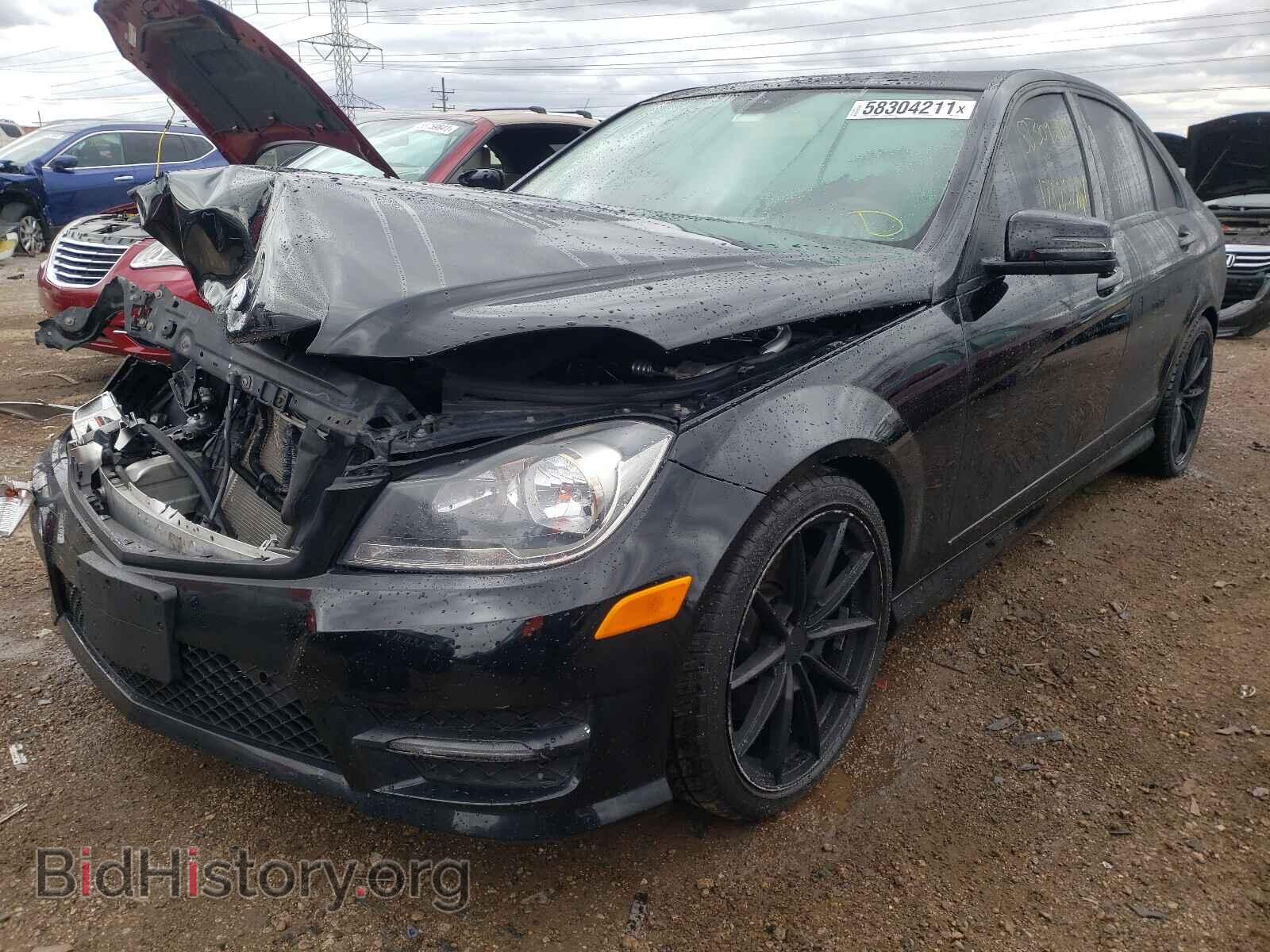 2014 MERCEDES-BENZ C-CLASS - VIN: WDDGF8ABXEA915263 - Фото 2