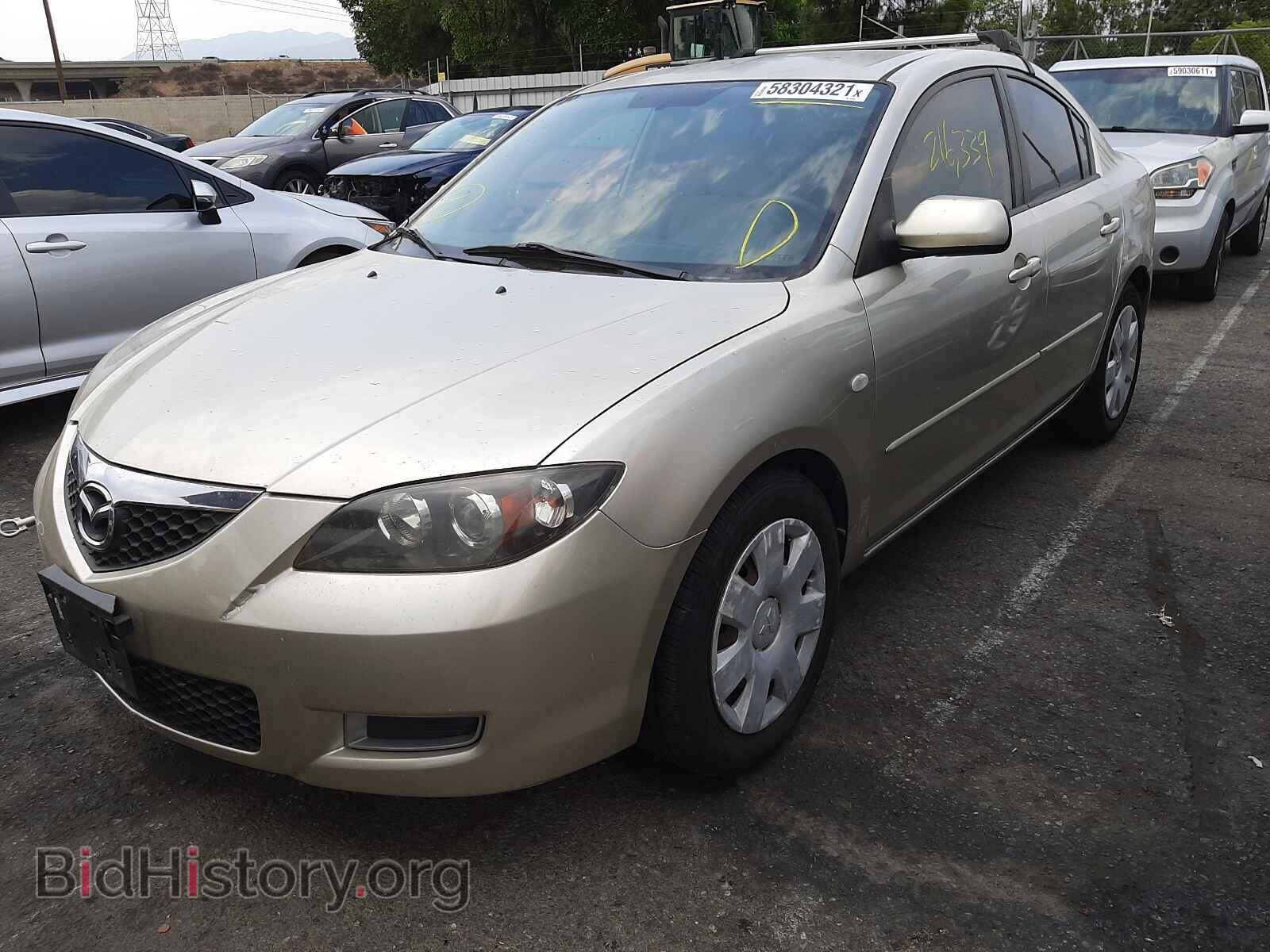 2007 MAZDA 3 - VIN: JM1BK12G771634803 - Фото 2