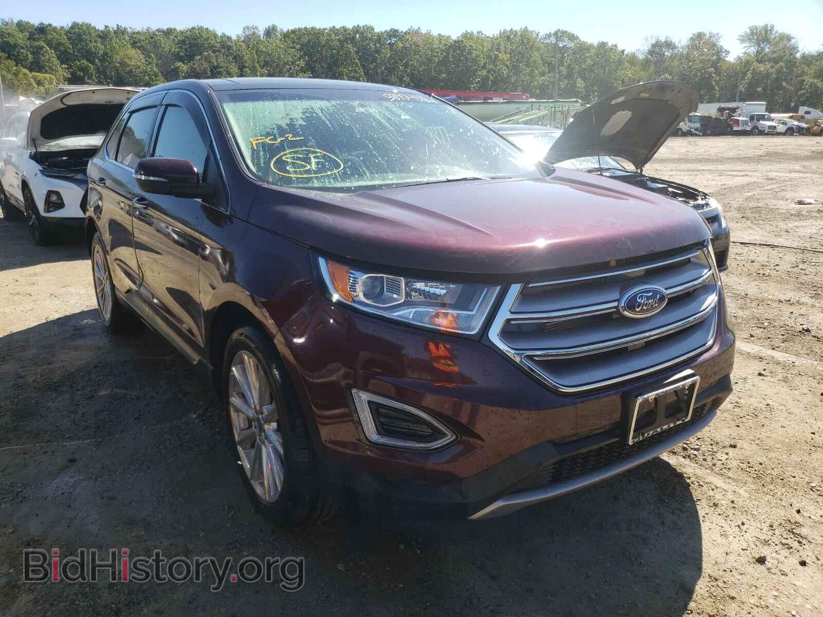 Photo 2FMPK4K89JBC17948 - FORD EDGE 2018