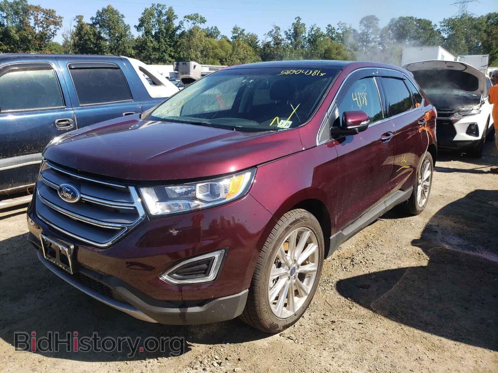 2018 FORD EDGE - VIN: 2FMPK4K89JBC17948 - Фото 2