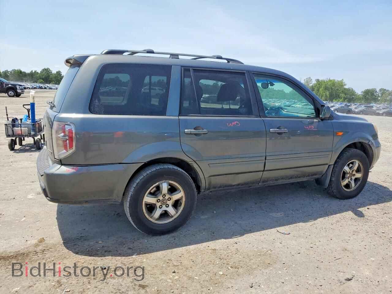 2007 HONDA PILOT - VIN: 2HKYF18567H536231 - Фото 3
