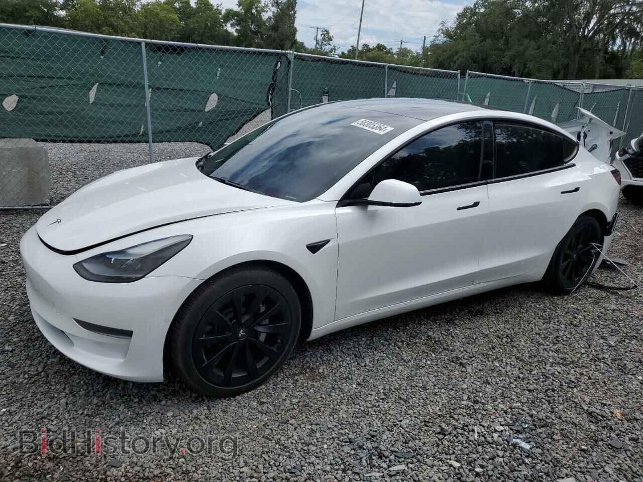 Photo 5YJ3E1EA6MF019097 - TESLA MODEL 3 2021