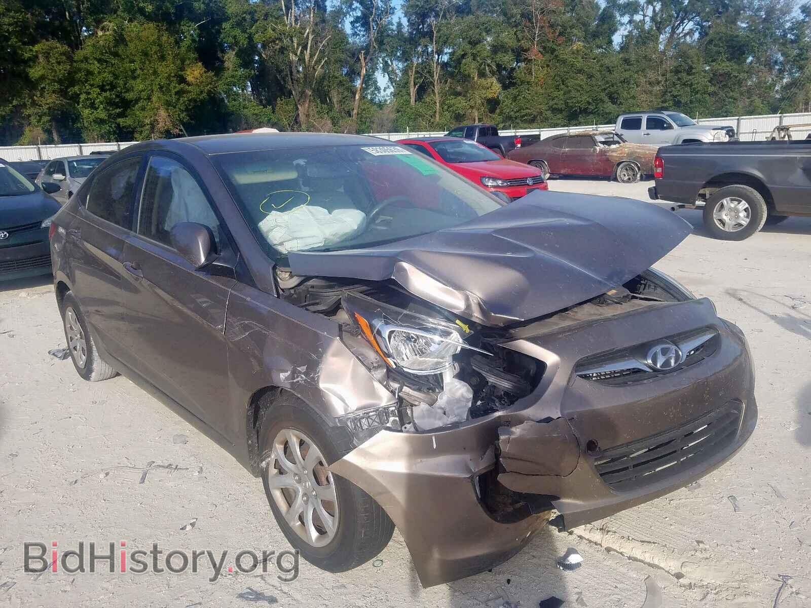 Photo KMHCT4AE6CU214599 - HYUNDAI ACCENT 2012
