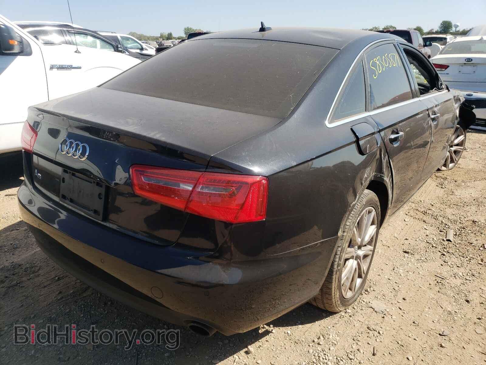 2013 AUDI A6 - VIN: WAUGFAFC1DN070830 - Фото 4