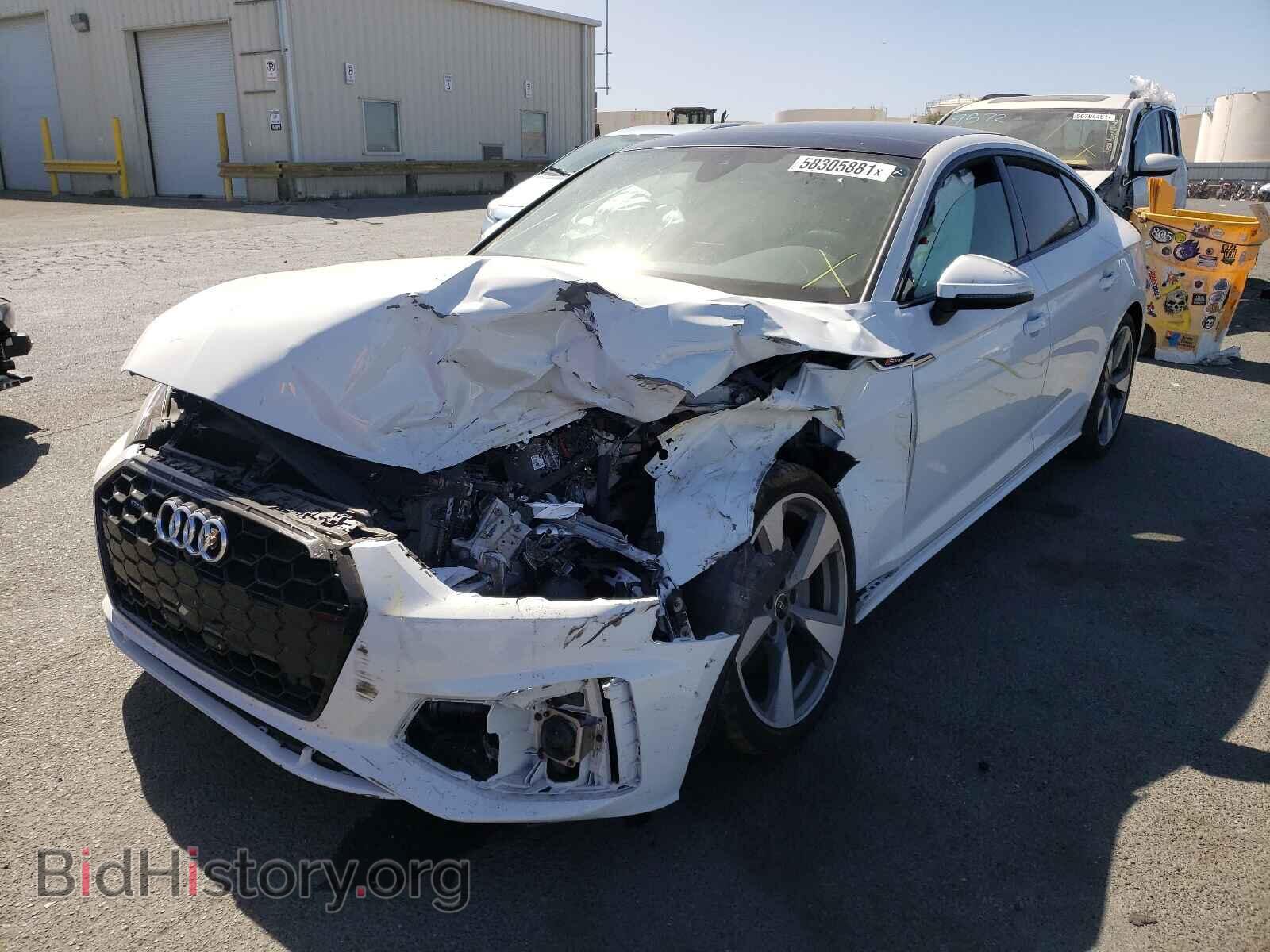 2021 AUDI A5 - VIN: WAUFACF52MA025278 - Фото 2