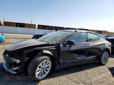 2021 Tesla MODEL 3, black — VIN 5YJ3E1EA1MF072824, Copart