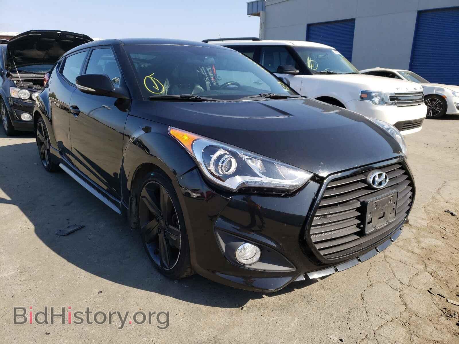 Photo KMHTC6AE9FU235706 - HYUNDAI VELOSTER 2015