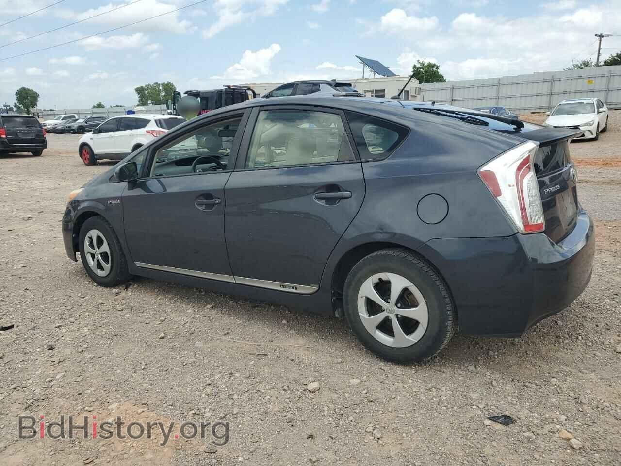 2012 TOYOTA PRIUS - VIN: JTDKN3DU8C1500219 - Фото 2