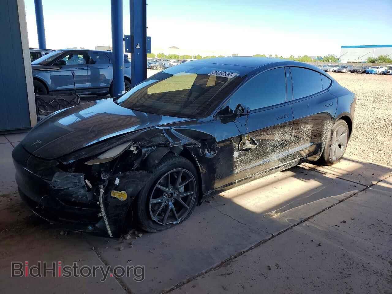 Photo 5YJ3E1EBXNF210550 - TESLA MODEL 3 2022