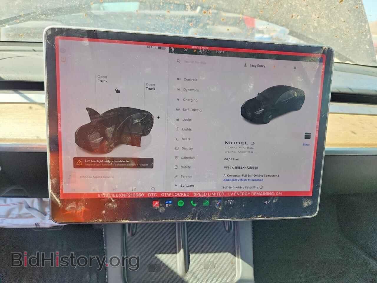 2022 TESLA MODEL 3 - VIN: 5YJ3E1EBXNF210550 - Photo 9